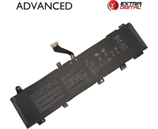 Extradigital Аккумулятор для ноутбука ASUS C41N1906 (Type A), 4900mAh, Extra Digital Advanced Portatīvo datoru baterijas