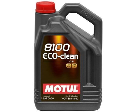 MOTUL 8100 Eco-clean 0W30 5L ACEA C2 API SM/CF WSS M2C 950A, LL-12