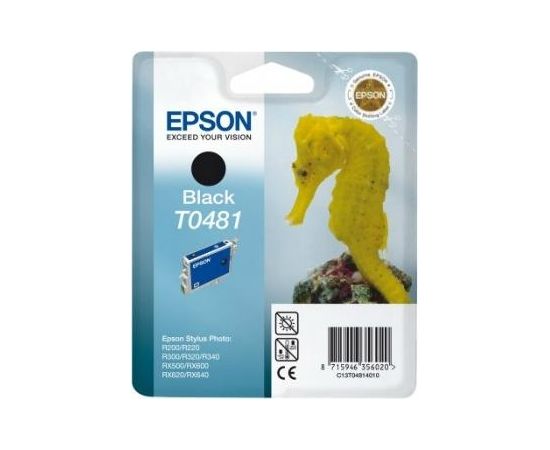 Ink Epson T0481 black | Stylus Photo R200/220/300/320/340,RX500/600/640