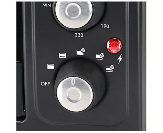 Tristar Electric mini oven OV-1443  Table top, Black, 38 L, Rotary knobs