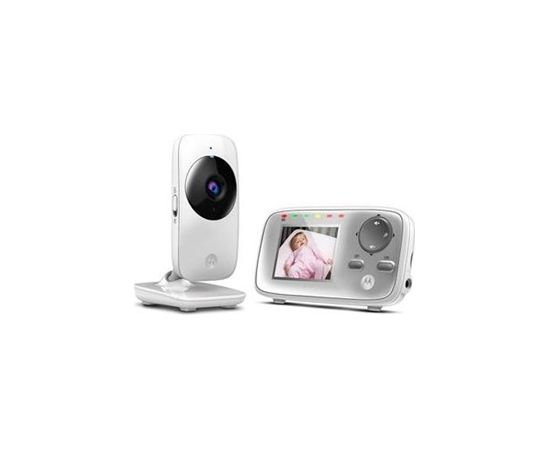Motorola MBP482 White, No, Baby Video Monitor, Wireless