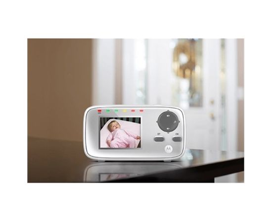 Motorola MBP482 White, No, Baby Video Monitor, Wireless