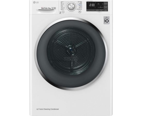 LG RC90U2AV2W Veļas žāvētājs, 9kg