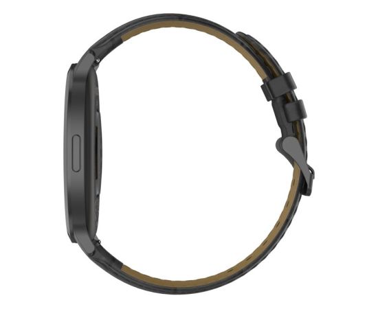 Garett išmanusis laikrodis su lietuvišku meniu Edge Black Steel Наручные часы