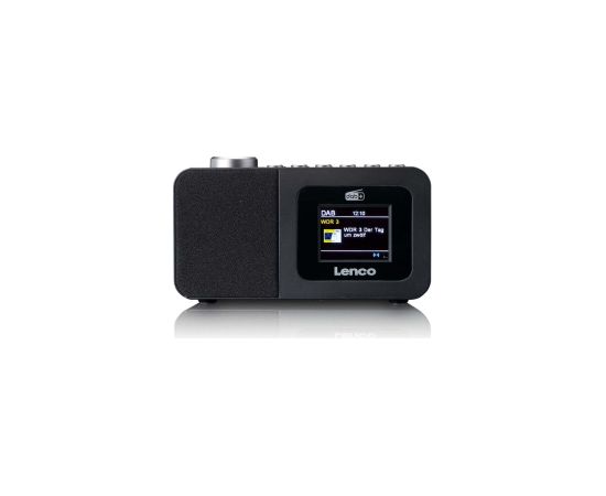 Radio pulkstenis Lenco CR-625BK DAB+FM Radio, Radio pulksteņi