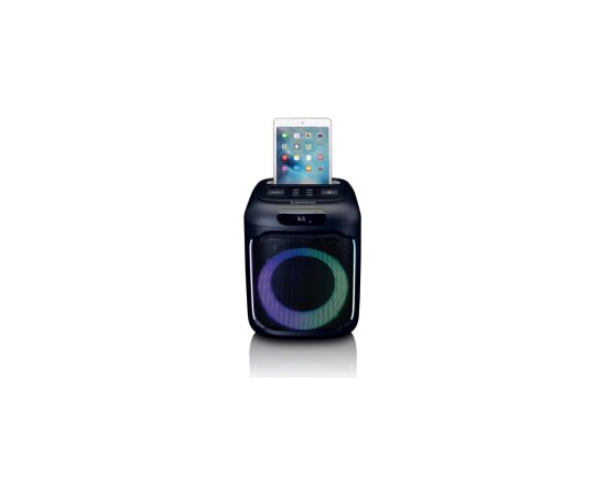 Skaļrunis Lenco PA-101BK Compact IPX4 Party Speaker + Wireless Microphone Bezvadu skaļruņi