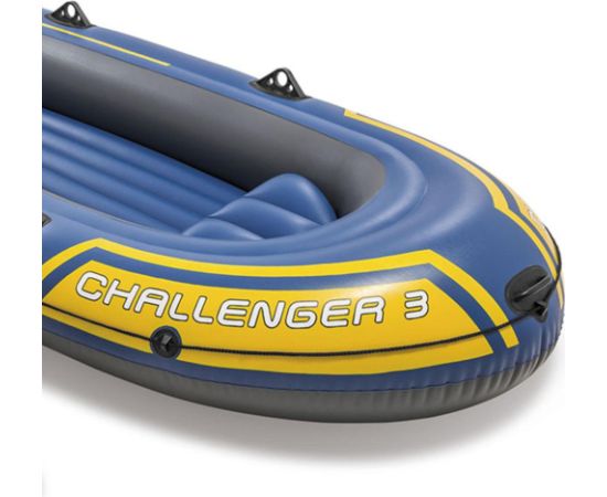 PONTON DMUCHANY 3 OSOBOWY CHALLENGER 3 INTEX WIOSŁA POMPKA Laivas