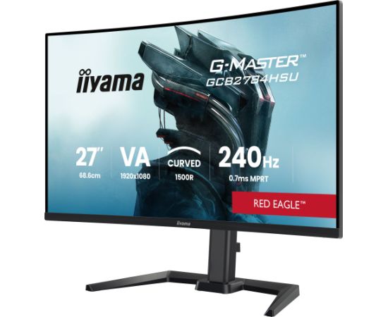 Iiyama LG Electronics UltraGear 34G630A-B (86.4 cm (34 inches), black, WQHD, VA, curved, HDMI, DP, USB-C, USB hub, FreeSync Premium, 240Hz panel) Monitori