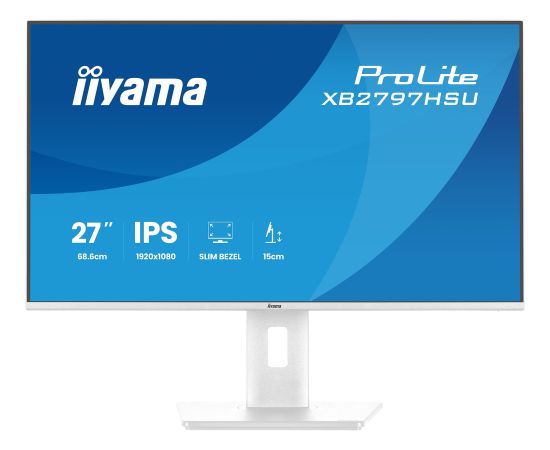Iiyama G-Master GC2781HSU-B1 (68.6 cm (27 inches), black, FullHD, VA, Curved, Free-Sync Premium, USB hub, 144Hz panel) Monitori