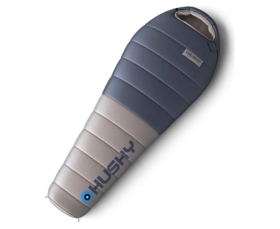 Husky Śpiwór puchowy DOPY -25 °C, 85 x 220 cm, 1,69 kg, niebiesko-szary Спальные мешки