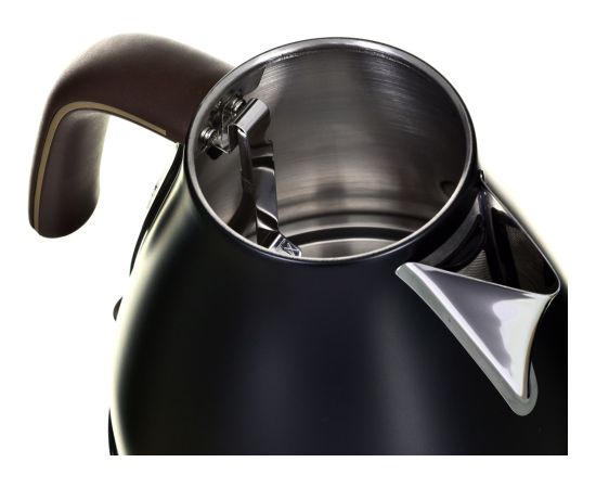 DeLonghi KBOV 2001.BK electric kettle 1.7 L Black,Brown 2000 W Tējkannas (elektriskās)
