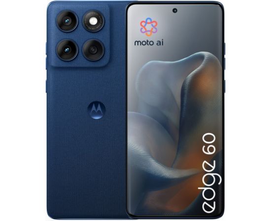 Motorola edge 60 16.9 cm (6.67") Dual SIM Android 15 5G USB Type-C 12 GB 512 GB 5200 mAh Blue Мобильные телефоны