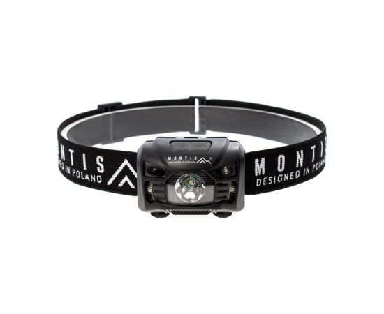 Montis Akumulatorowa latarka nagłowna z sensorem MT001 Black Headband flashlight LED Фонари