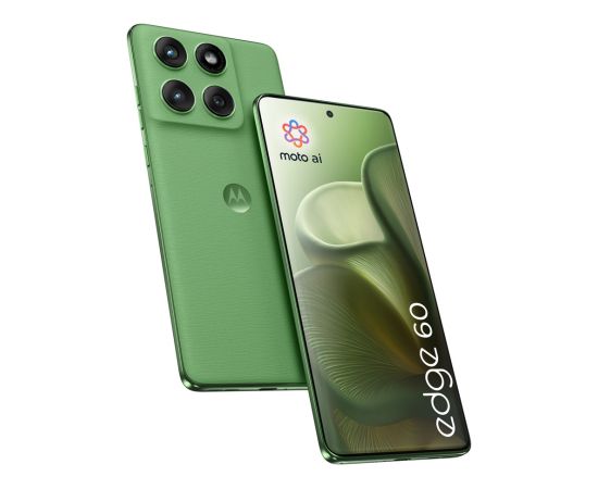 Motorola edge 60 16.9 cm (6.67") Dual SIM Android 15 5G USB Type-C 12 GB 512 GB 5200 mAh Green Мобильные телефоны