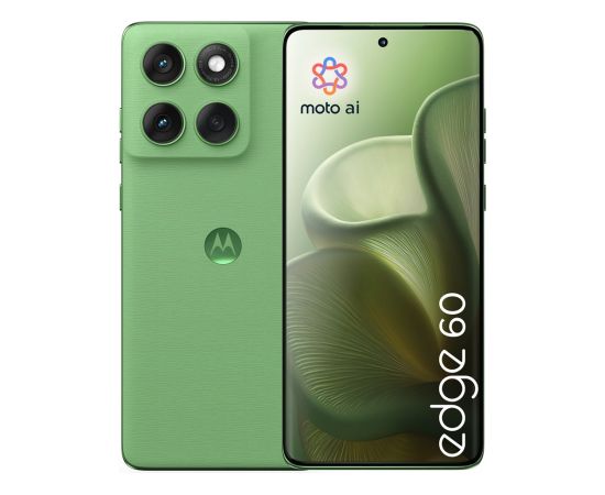 Motorola edge 60 16.9 cm (6.67") Dual SIM Android 15 5G USB Type-C 12 GB 512 GB 5200 mAh Green Мобильные телефоны