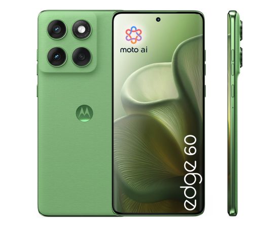 Motorola edge 60 16.9 cm (6.67") Dual SIM Android 15 5G USB Type-C 12 GB 512 GB 5200 mAh Green Мобильные телефоны