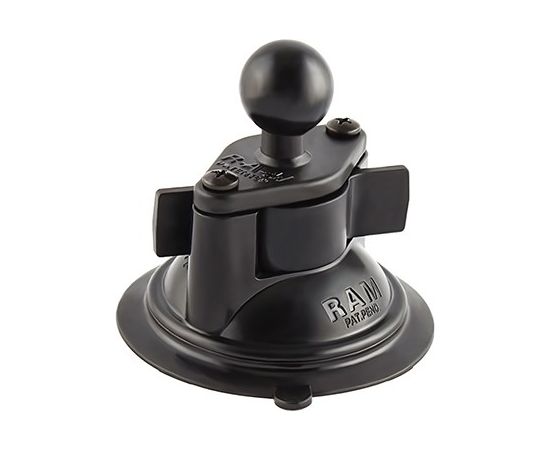 Ram Mounts RAM Mount RAM-B-224-1U Suction cup for windshield/dashboard Black Автомобильный держатель