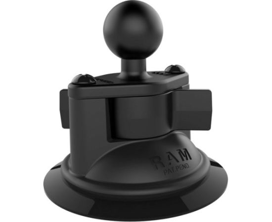 Ram Mounts RAM Mount RAM-B-224-1U Suction cup for windshield/dashboard Black Автомобильный держатель
