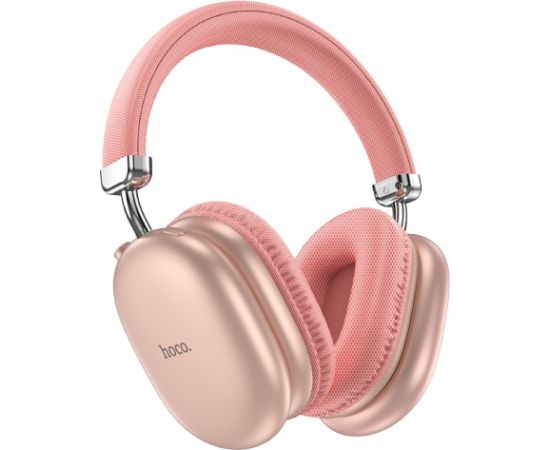 Беспроводные наушники Hoco W35 Max розовые Наушники