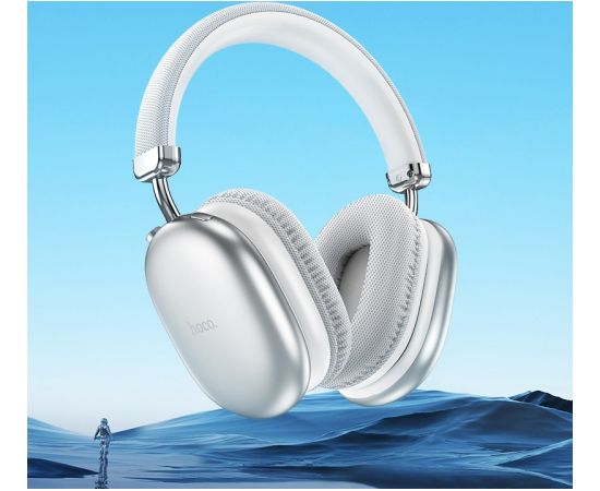 Беспроводные наушники Hoco W35 Max серебристые Наушники