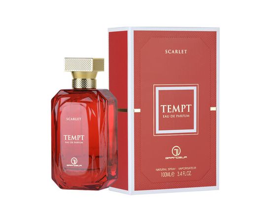 Grandeur Tempt Scarlet EDP 100ml Unisex Smaržas
