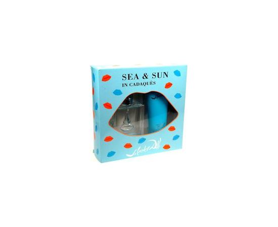 Salvador Dali Sea & Sun Gift Set EDT 50 ml and Body Lotion Sea & Sun 100 ml 50ml Dāvanu komplekti