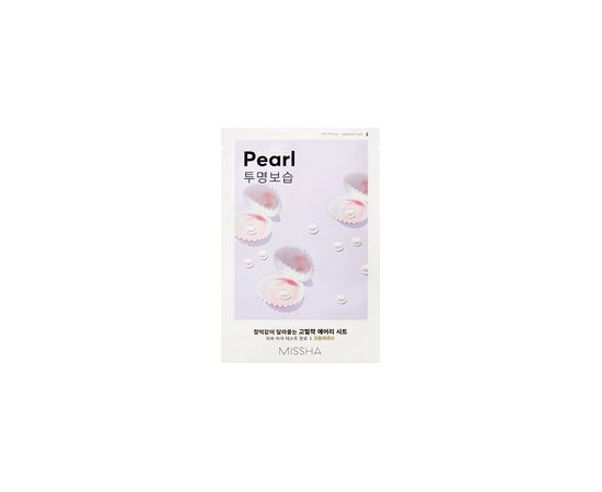 Missha Airy Fit Sheet Mask Pearl 19.0g Sejas kopšana