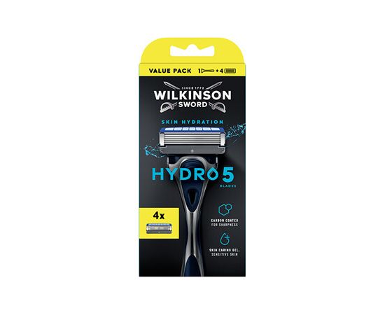 Wilkinson Sword Hydro 5 Skin Hydration - Holicí strojek + 4 hlavice Духи и косметика