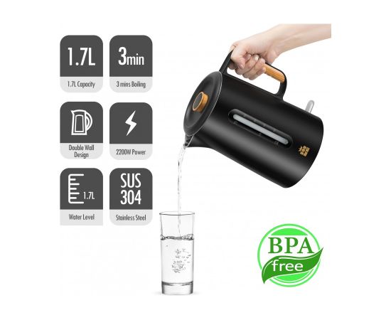 ForMe FKG-852 Cordless Electric Kettle 1,7 L Чайники (электрические)
