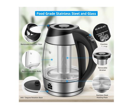 ForMe FKG-488 Cordless Electric Kettle 1,8 L Чайники (электрические)