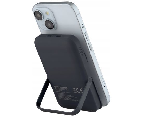 Qualo QMPB5-LD-01 MagSafe Power Banks Bezvadu Arējas Uzlādes Baterija 10000mAh / LED / 20 W / USB-C  / Lightning Power Banks