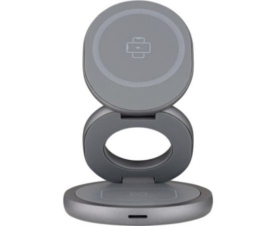 Qualo QMLI-24-18 MagSafe Bezvadu lādētājs 3in1 24W Bezvadu telefonu lādētāji