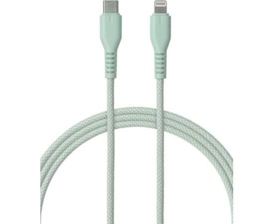 Qualo QKN-CL-21 Kабель USB-C - Lightning 12W / 1.5m / ментол Дата USB-кабели