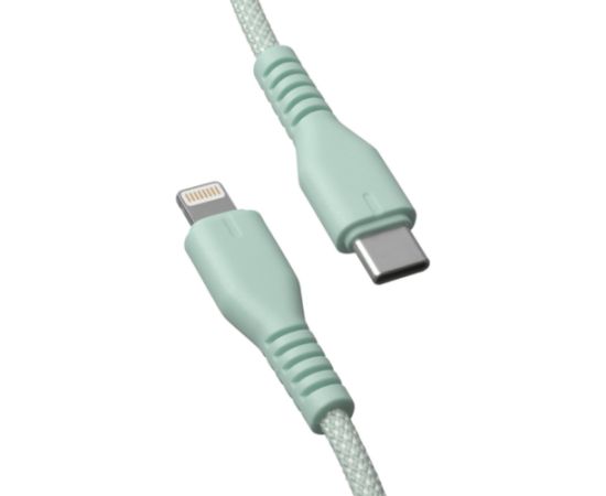 Qualo QKN-CL-21 Kабель USB-C - Lightning 12W / 1.5m / ментол Дата USB-кабели