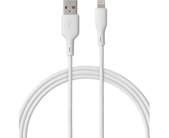 Qualo QRC-AL-00 Recycling Kabelis USB-A - Lightning 1.5m / 12W / balts Data USB kabeļi