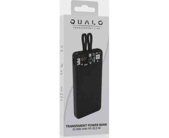 Qualo QTPB10-LD-23-01 Повер Банк 10000 mAh / LED / 23W Power-банки