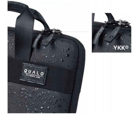 Qualo QPL‑SU‑01 Datorsoma 13.3" melna Somas portatīvajiem datoriem