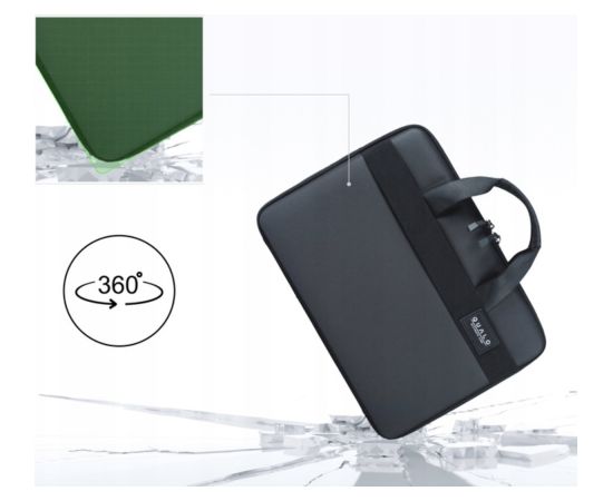 Qualo QPL‑SU‑01 Datorsoma 13.3" melna Somas portatīvajiem datoriem