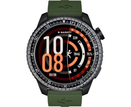 Garett išmanusis laikrodis su lietuvišku meniu Compass GPS Black Rokas pulksteņi 