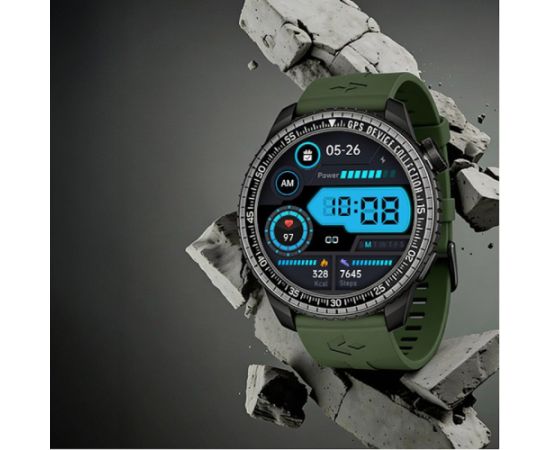 Garett išmanusis laikrodis su lietuvišku meniu Compass GPS Black Rokas pulksteņi 
