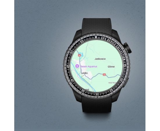 Garett išmanusis laikrodis su lietuvišku meniu Compass GPS Black Rokas pulksteņi 