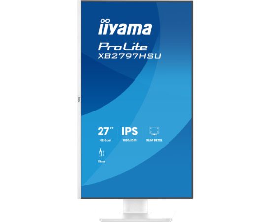 Iiyama G-Master GC2781HSU-B1 (68.6 cm (27 inches), black, FullHD, VA, Curved, Free-Sync Premium, USB hub, 144Hz panel) Monitori