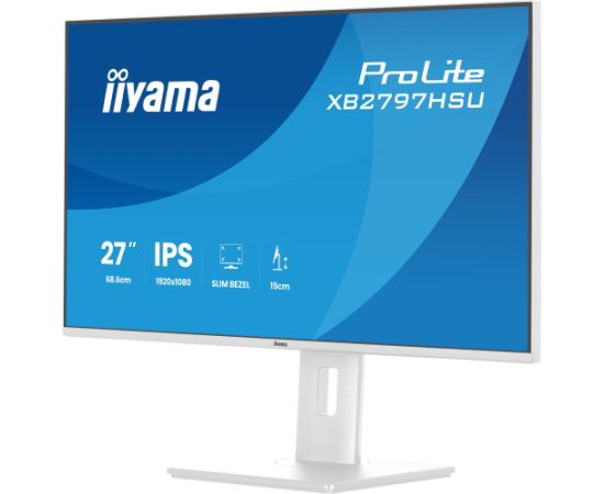 Iiyama G-Master GC2781HSU-B1 (68.6 cm (27 inches), black, FullHD, VA, Curved, Free-Sync Premium, USB hub, 144Hz panel) Monitori