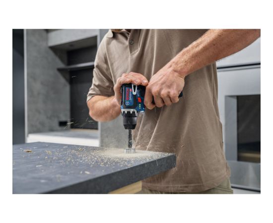 Bosch Powertools cordless drill/driver GSR 12V-32 Professional, 12Volt (blue/black, 2x Li-ion battery 2.0Ah, 24-piece accessory set, tool bag) Jaunumi -Dārzam