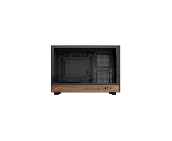 Deepcool Case CH260 Wood Black Micro Tower Datoru korpusi