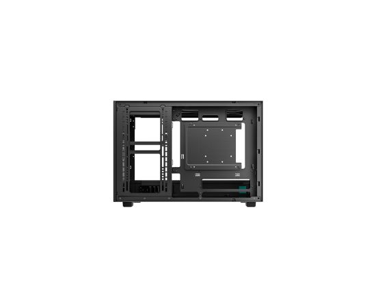 Deepcool Case CH260 Wood Black Micro Tower Datoru korpusi