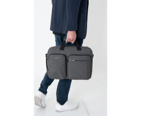 Targus Hybrid Briefcase Fits up to size 16 " Backpack Grey Somas portatīvajiem datoriem