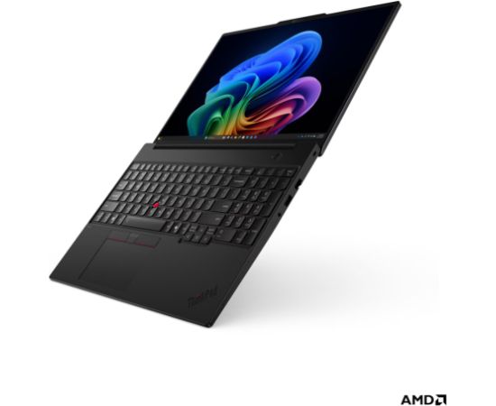 Lenovo ThinkPad T16 G5 AMD Black 16 " IPS WUXGA 1920 x 1200 pixels Anti-glare AMD Ryzen 5 PRO 215 16 GB SODIMM DDR5 Solid-state drive capacity 512 GB AMD Radeon 740M Graphics Windows 11 Pro 802.11be Bluetooth version 5.4 Keyboard language English Keyboard Portatīvie datori