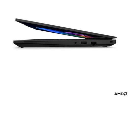 Lenovo ThinkPad T16 G5 AMD Black 16 " IPS WUXGA 1920 x 1200 pixels Anti-glare AMD Ryzen 5 PRO 215 16 GB SODIMM DDR5 Solid-state drive capacity 512 GB AMD Radeon 740M Graphics Windows 11 Pro 802.11be Bluetooth version 5.4 Keyboard language English Keyboard Portatīvie datori