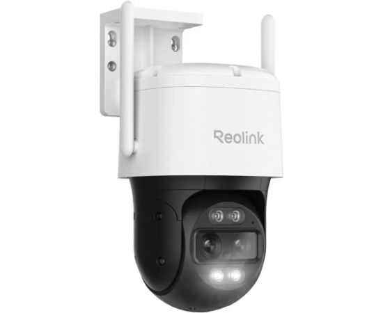 Reolink 4K Wi-Fi 6 Dual-Lens Security Camera TrackMix Series W760 PTZ 8 MP 2.8mm/F1.6 IP65 H.264, H.265 Micro SD, Max. 512 GB Video novērošanas kameras